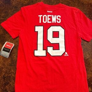 Reebok Red Jersey with Number 19